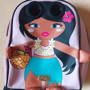 Betsey Johnson Hawaiian Girl Backpack